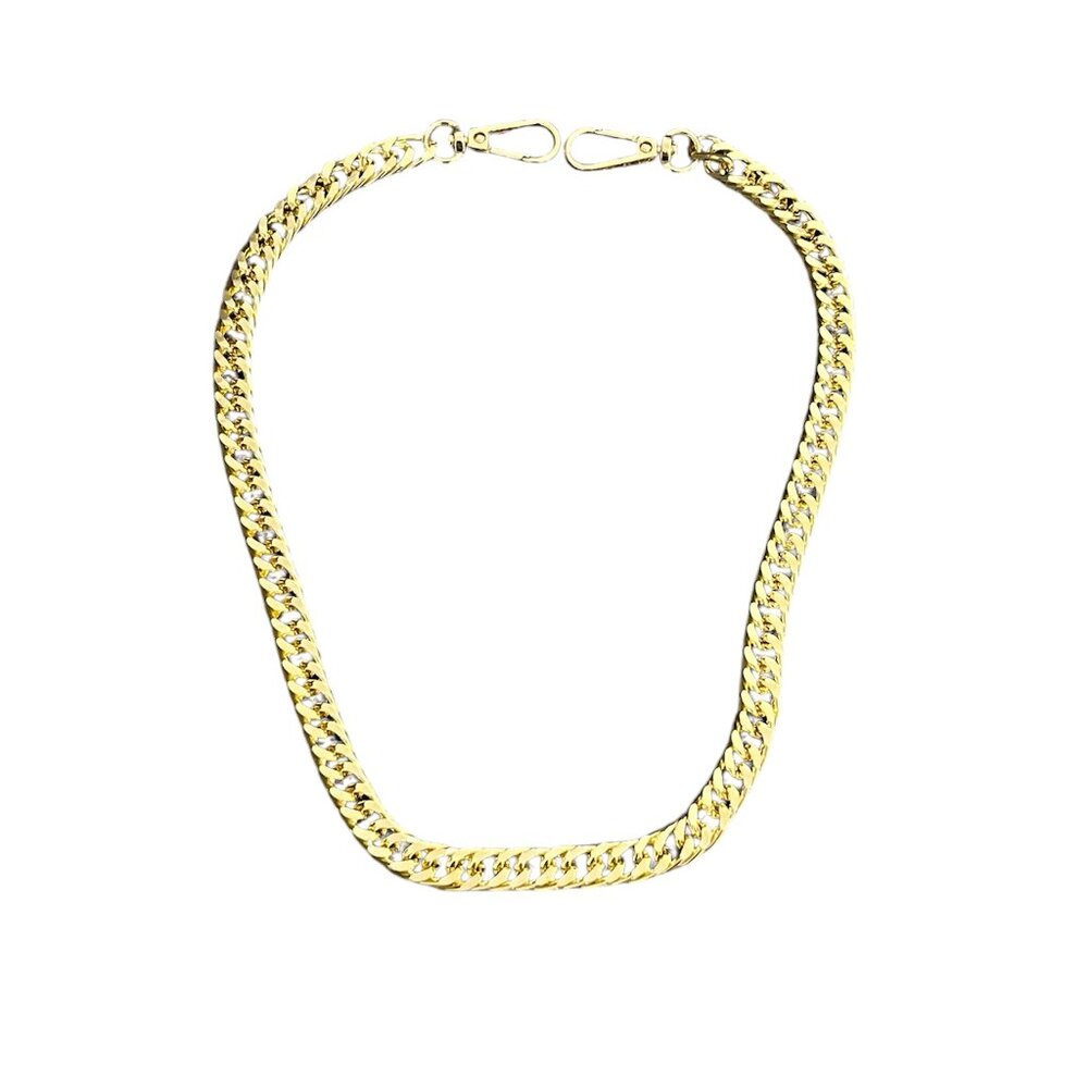 Metal Goldtone Hand Bag Chain Strap Replacement 23 Inches Long (16mm)